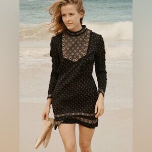 Doen Wildeve  printed cotton mini dress